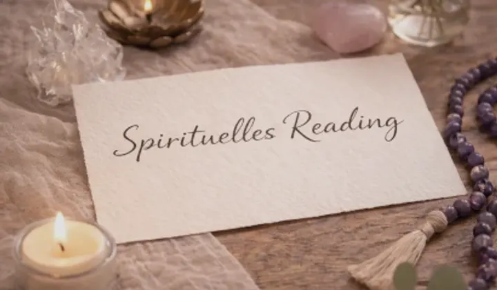 Spirituelles Reading Motiv von Nicole Spors